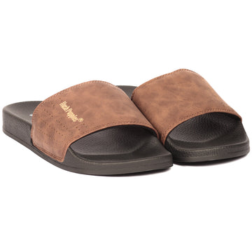 Men Black Casual Slippers