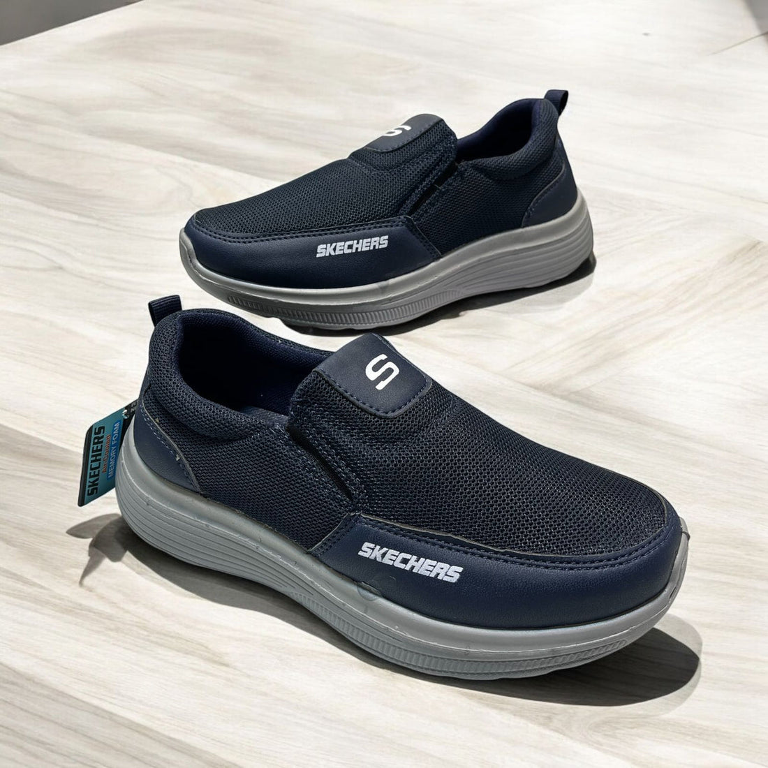 LATEST SKECHERS SHOES BLUE