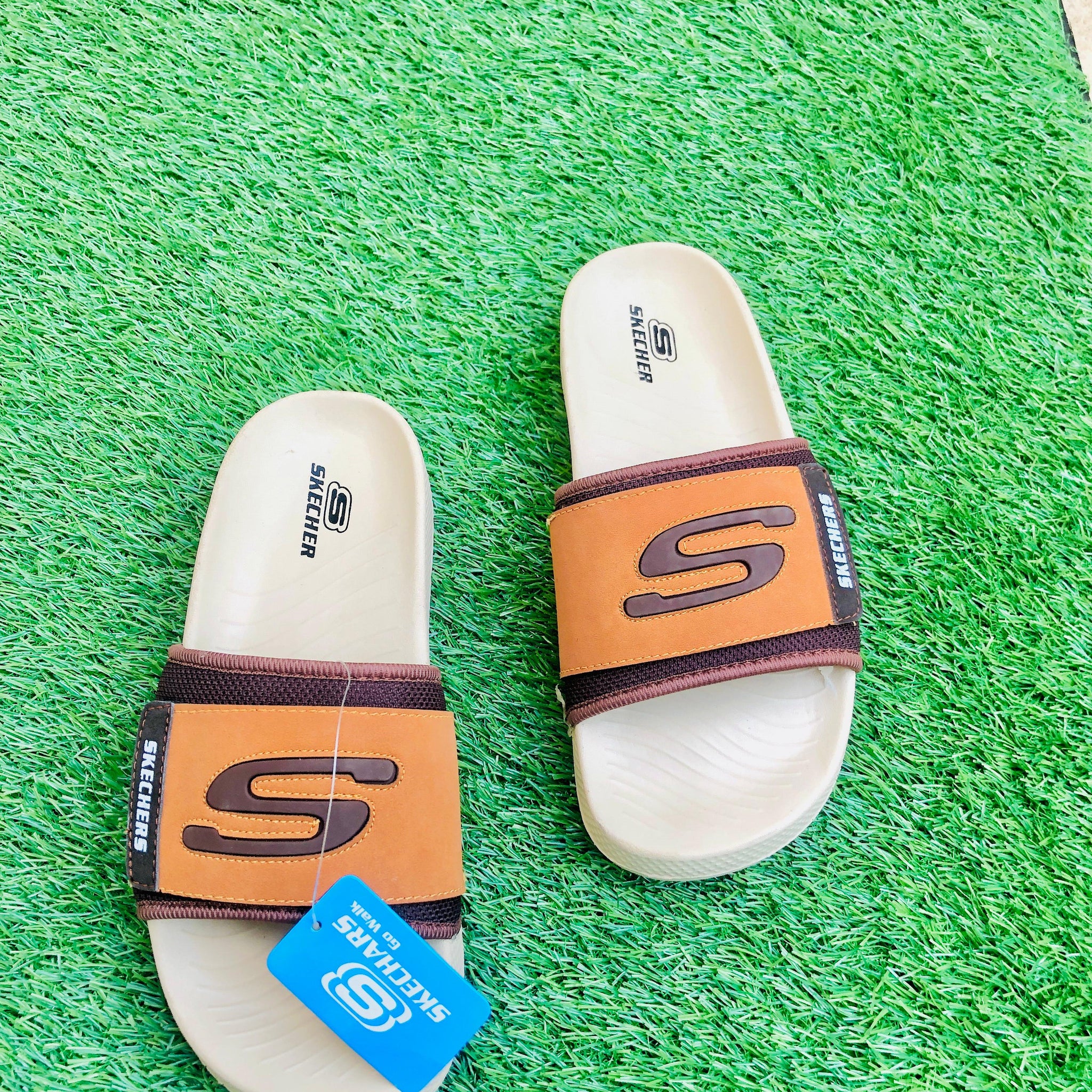 MEN SKECHERS SLIPPERS